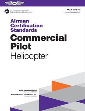 portada Airman Certification Standards: Commercial Pilot - Helicopter (2024): Faa-S-Acs-16 (en Inglés)
