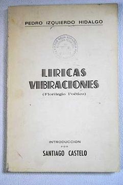 portada Líricas vibraciones (Florilogio Poético)