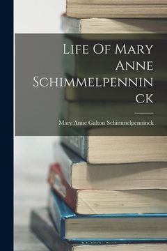 portada Life Of Mary Anne Schimmelpenninck (en Inglés)
