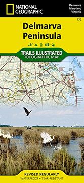 portada Delmarva Peninsula: Delaware, Maryland & Virginia, USA (National Geographic Trails Illustrated Map)