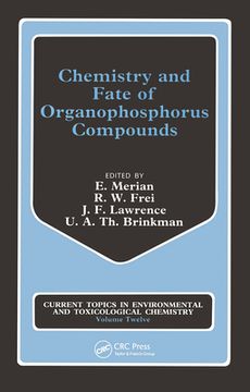 portada Chemistry Fate Organophosphor (en Inglés)