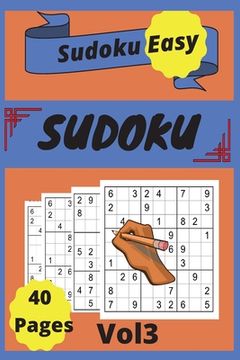 portada Sudoku Easy: Vol 3 (en Inglés)