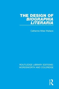 portada The Design of Biographia Literaria (in English)