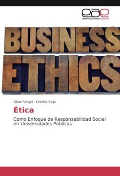 portada Ética: Como Enfoque de Responsabilidad Social en Universidades Públicas (Spanish Edition)