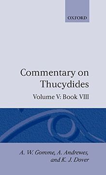 portada Commentary on Thucydides Volume 5. Book Viii (en Inglés)