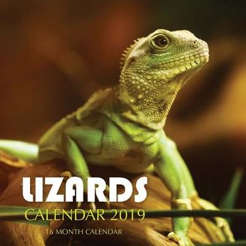 portada Lizards Calendar 2019: 16 Month Calendar (en Inglés)