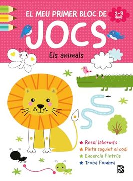 portada El meu Primer Bloc de Jocs-Animals (in Catalá)