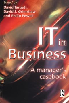 portada It in Business, a Manager's Casebook (en Inglés)