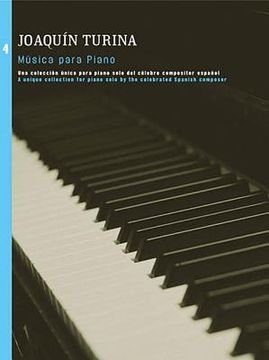 portada joaquin turina: musica para piano volume 4