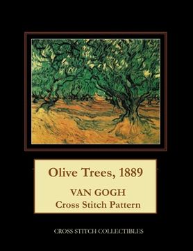 portada Olive Trees, 1889: Van Gogh Cross Stitch Pattern (in English)
