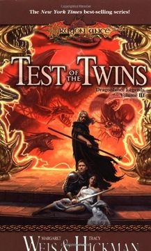 portada Test of the Twins: Legends 3 (Dragonlance) (en Inglés)