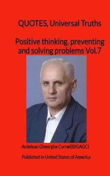 portada Positive thinking, preventing and solving problems: The best and useful ideas of how to think positive (en Inglés)