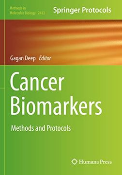 portada Cancer Biomarkers: Methods and Protocols (Methods in Molecular Biology, 2413) (en Inglés)