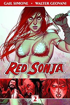 portada Red Sonja Volume 2: The art of Blood and Fire (Red Sonja Volume 1 Queen of th) (en Inglés)