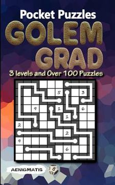 portada Pocket Puzzles Golem Grad: 3 Levels: Easy, Medium and Hard (en Inglés)