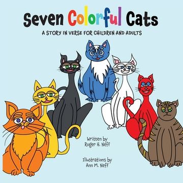 portada Seven Colorful Cats (en Inglés)