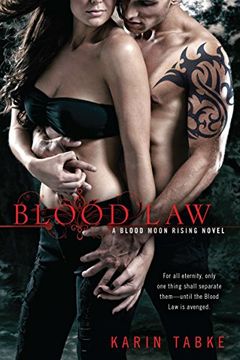 portada Blood law (Blood Moon Rising Novel) (in English)