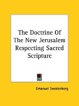 portada the doctrine of the new jerusalem respecting sacred scripture (en Inglés)