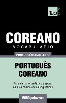 portada Vocabulário Português Brasileiro-Coreano - 5000 palavras