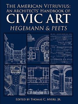 portada the american vitruvius: an architects' handbook of civic art (en Inglés)