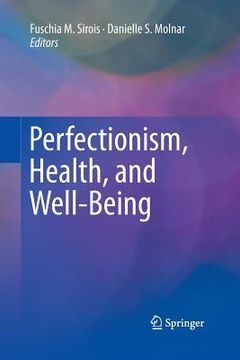 portada Perfectionism, Health, and Well-Being (en Inglés)