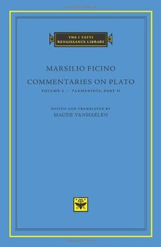 portada Commentaries on Plato, Parmenides: 2 (The i Tatti Renaissance Library) (en Inglés)