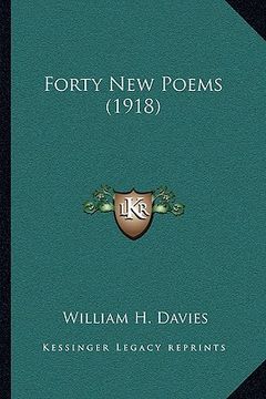 portada forty new poems (1918) (in English)