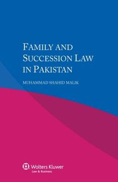 portada family and succession law in pakistan (en Inglés)