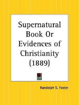 portada supernatural book or evidences of christianity (en Inglés)