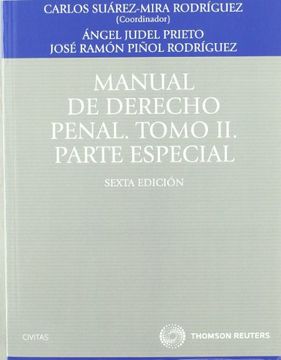 portada Manual de Derecho Penal. Tomo II. Parte Especial (Tratados y Manuales de Derecho)