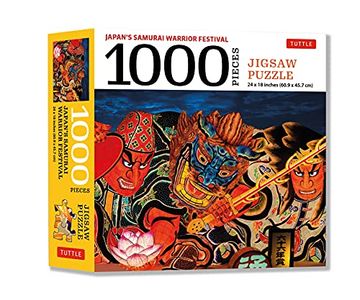 portada Japan'S Samurai Warrior Festival - 1000 Piece Jigsaw Puzzle: The Nebuta Festival: Finished Size 24 x 18 Inches (61 x 46 cm) (in English)