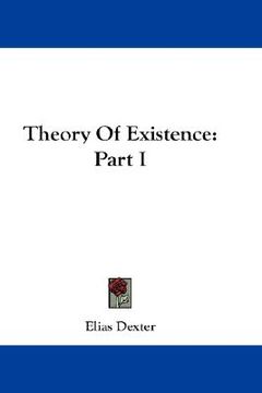 portada theory of existence: part i (en Inglés)