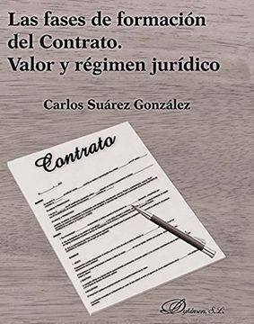 portada Fases de Formacion del Contrato. Valor y Regimen Juridico (in Spanish)