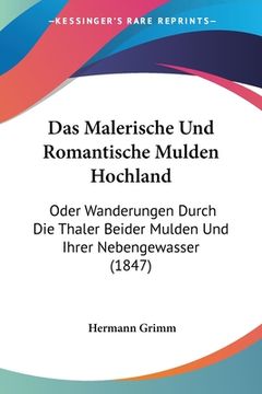 portada Das Malerische Und Romantische Mulden Hochland: Oder Wanderungen Durch Die Thaler Beider Mulden Und Ihrer Nebengewasser (1847) (en Alemán)