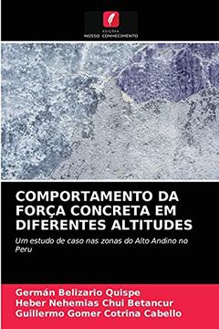 portada Comportamento da Força Concreta em Diferentes Altitudes (in Portuguese)