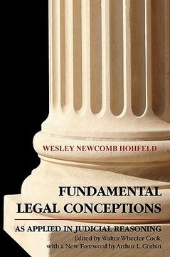 portada fundamental legal conceptions as applied in judicial (en Inglés)
