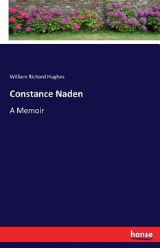 portada Constance Naden: A Memoir (en Inglés)