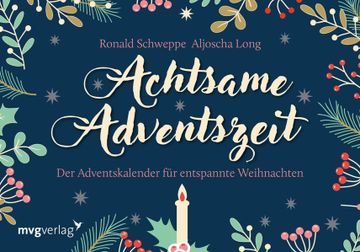 portada Achtsame Adventszeit. Hardcover-Ausgabe: Der Adventskalender für Entspannte Weihnachten. Mit Türchen zum Aufschneiden der Adventskalender für Entspannte Weihnachten. Mit Türchen zum Aufschneiden (in German)