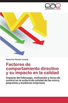 portada Factores de Comportamiento Directivo y Su Impacto En La Calidad