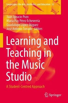 portada Learning and Teaching in the Music Studio(Springer Verlag Gmbh) (in English)