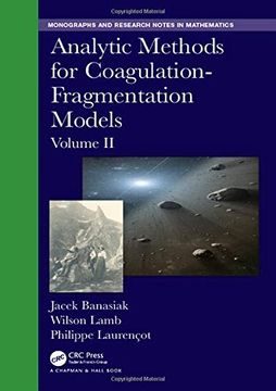 portada Analytic Methods for Coagulation-Fragmentation Models, Volume ii (Chapman & Hall (en Inglés)