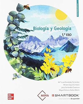 portada Biologia y Geologia 1 eso Nova Incluye Codigo Smartbook