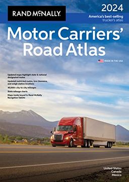 portada Motor Carriers' Road Atlas 2024 (Rand Mcnally Motor Carriers' Road Atlas) (in English)