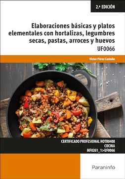 portada Elaboraciones Basicas y Platos Elementales con Hortalizas, l (in Spanish)