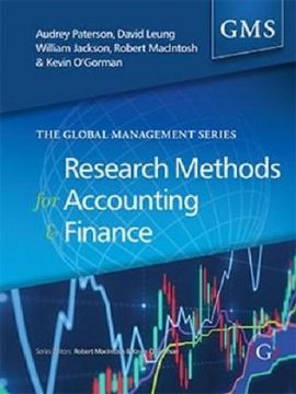 portada Research Methods for Accounting and Finance (Global Management Series)