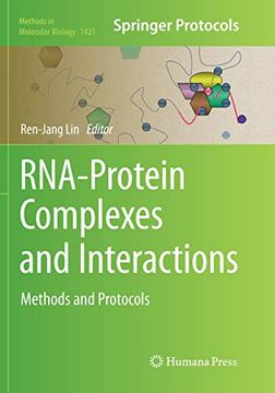 portada Rna-Protein Complexes and Interactions: Methods and Protocols (Methods in Molecular Biology, 1421) (en Inglés)