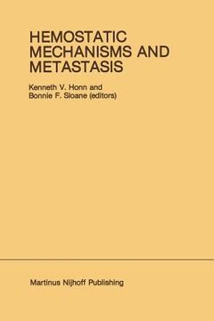 portada Hemostatic Mechanisms and Metastasis (en Inglés)