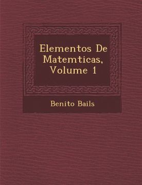 portada Elementos De Matemticas, Volume 1