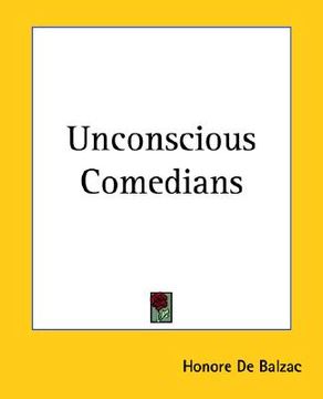 portada unconscious comedians (en Inglés)