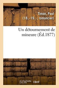 portada Un Détournement de Mineure (Littérature) (in French)